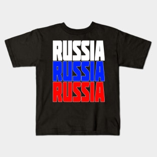 Russia russian foderation Kids T-Shirt